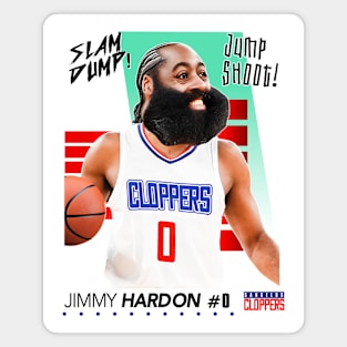 Dump Sports Basketball - Jimmy Hardon Magnet